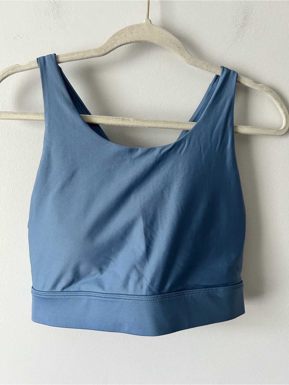 Fabletics No Bounce High Support Blue Sports Bra XL - Picture 3 of 8